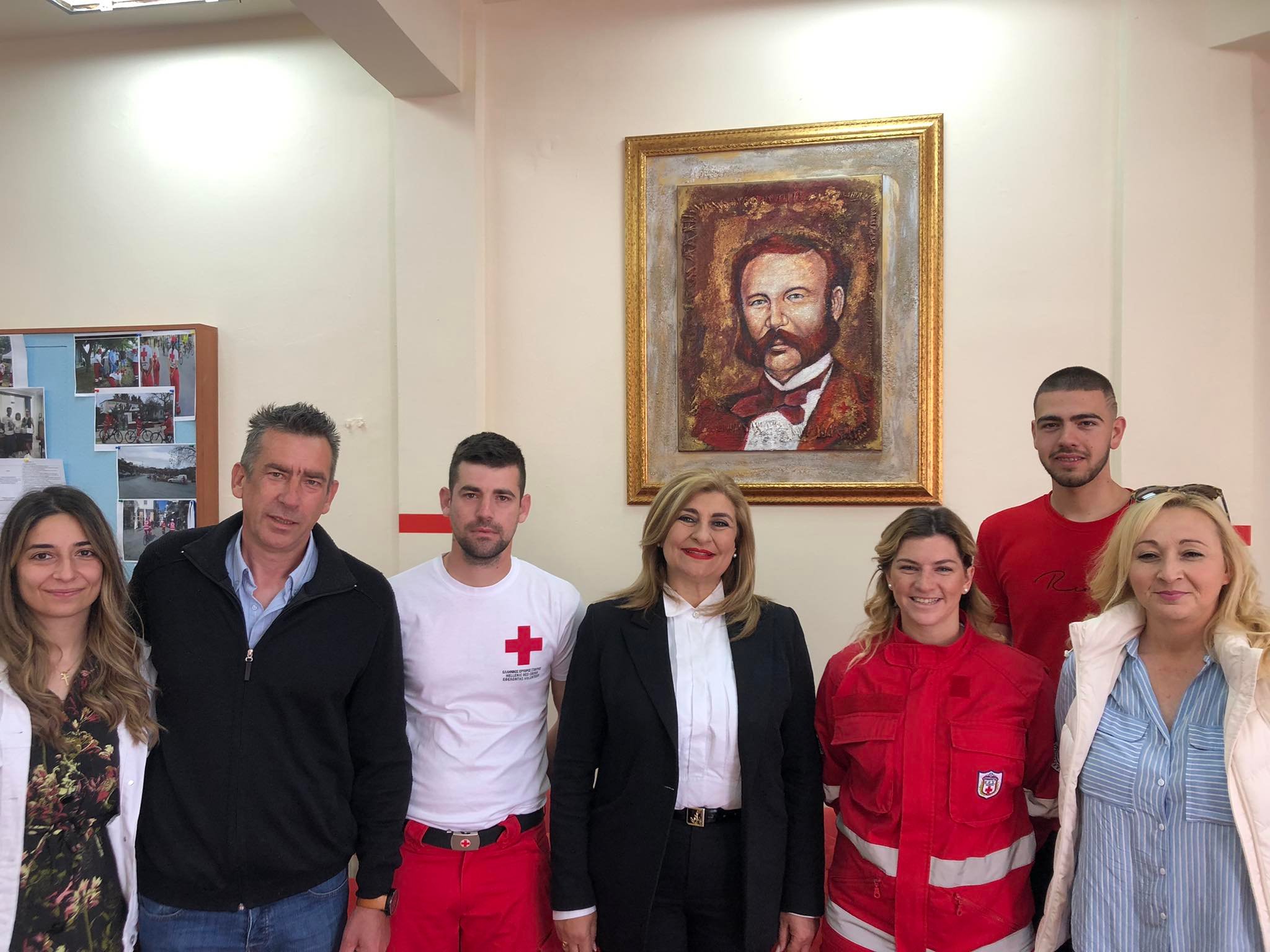 Ε. Λιακούλη : "Ο Ελληνικός Ερυθρός Σταυρός, κρατά αναμμένη τη φλόγα του Ανθρωπισμού"